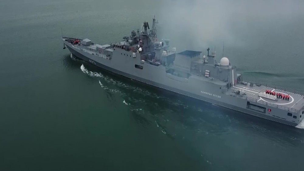 俄罗斯30多艘舰艇启程出海展开“保卫克里米亚”演习山航宽体客机