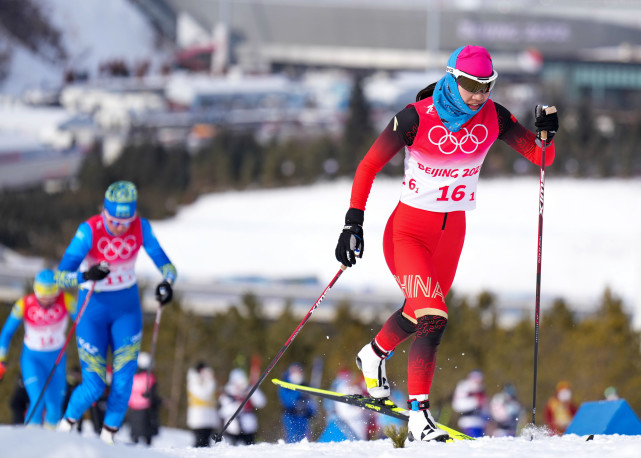 北京冬奧會越野滑雪女子45公里接力比賽賽況4