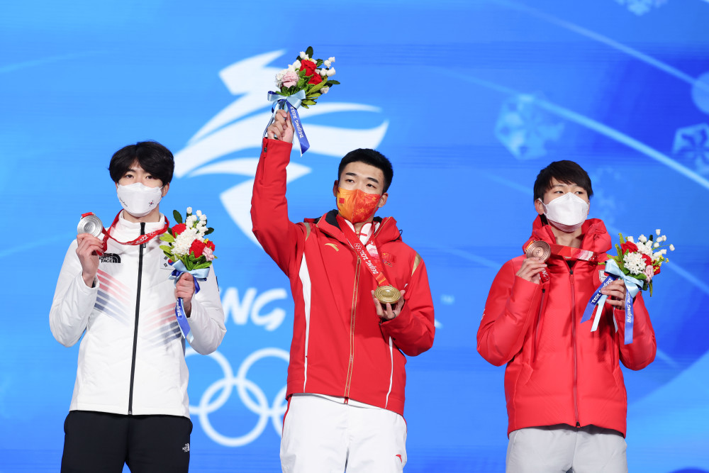 北京冬奥会颁奖典礼图片