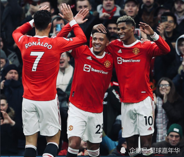 英超 英超：桑乔进球曼联1-1南安普敦 C罗失空门＋破门被吹