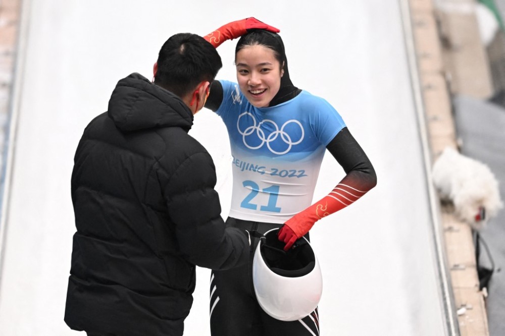 钢架雪车赵丹身高图片