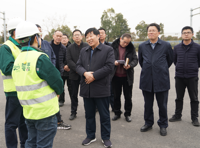 贺家平在滁州高新区开展"新春访万企,助力解难题"活动