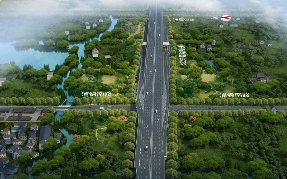 银都路越江隧道s32浦星公路匝道浦业路新建最新进展来啦