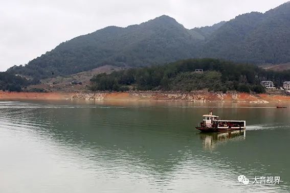 摄影世外桃园般的东江桃花渡口