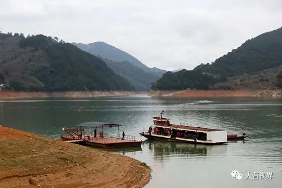 摄影世外桃园般的东江桃花渡口