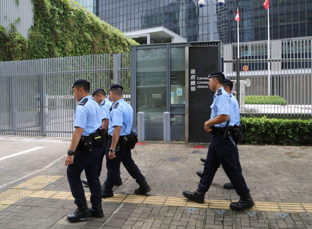 香港警察抗疫图片图片