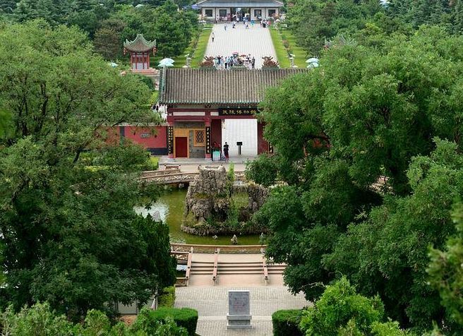 陝西咸陽景點推薦茂陵植物園低音號免費語音導遊