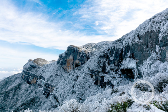 重慶南川:金佛山冰雪