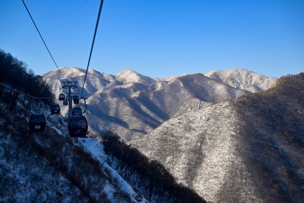 (北京冬奧會)賽場雪景 美不勝收_騰訊新聞