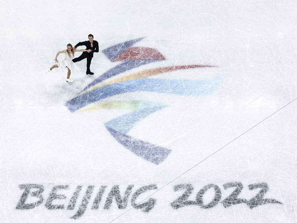 (北京冬奥会)花样滑冰——冰上舞蹈自由舞比赛赛况(35)