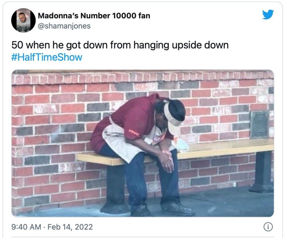 专题爆笑解读超级碗之50美分倒挂出场场边詹姆斯都惊了