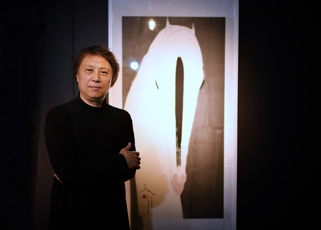 宋连民作品《冬奥之歌》.