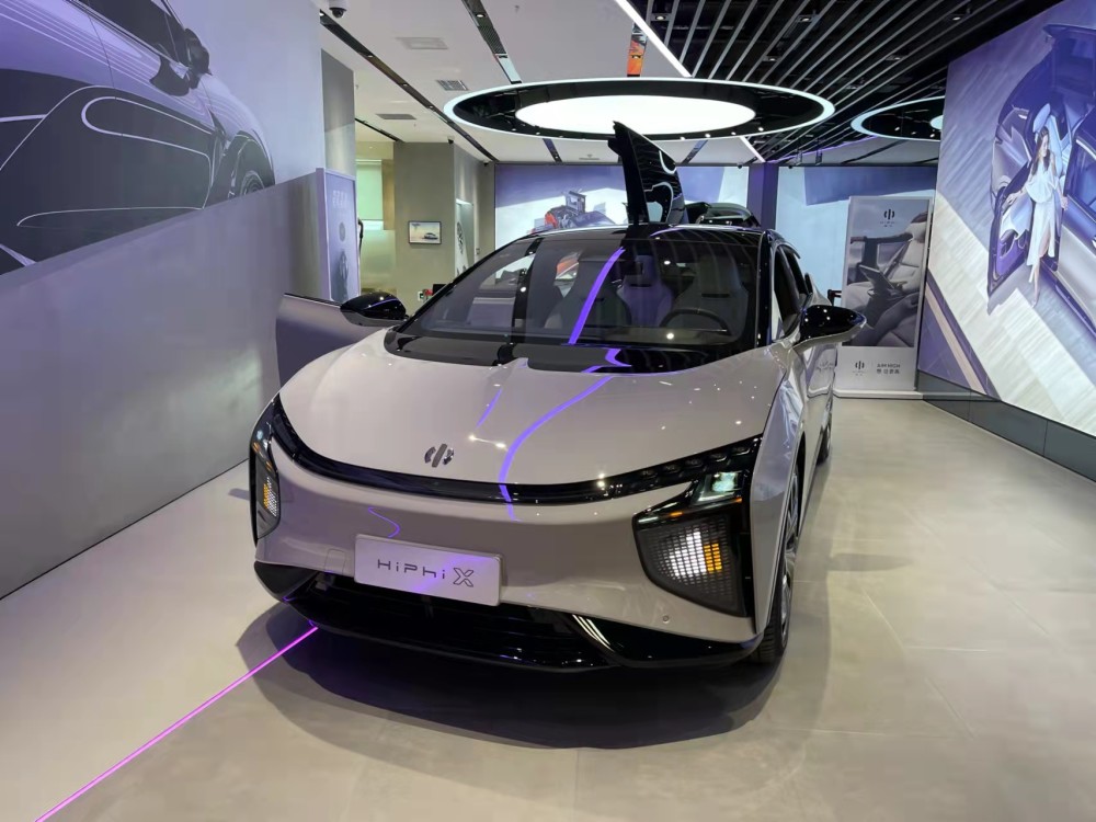 高合22年1月销量550台hiphix真的是高端电动车销量王