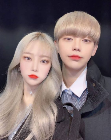 ezn易知安布丁染发剂diy染发秀出恩爱情侣色