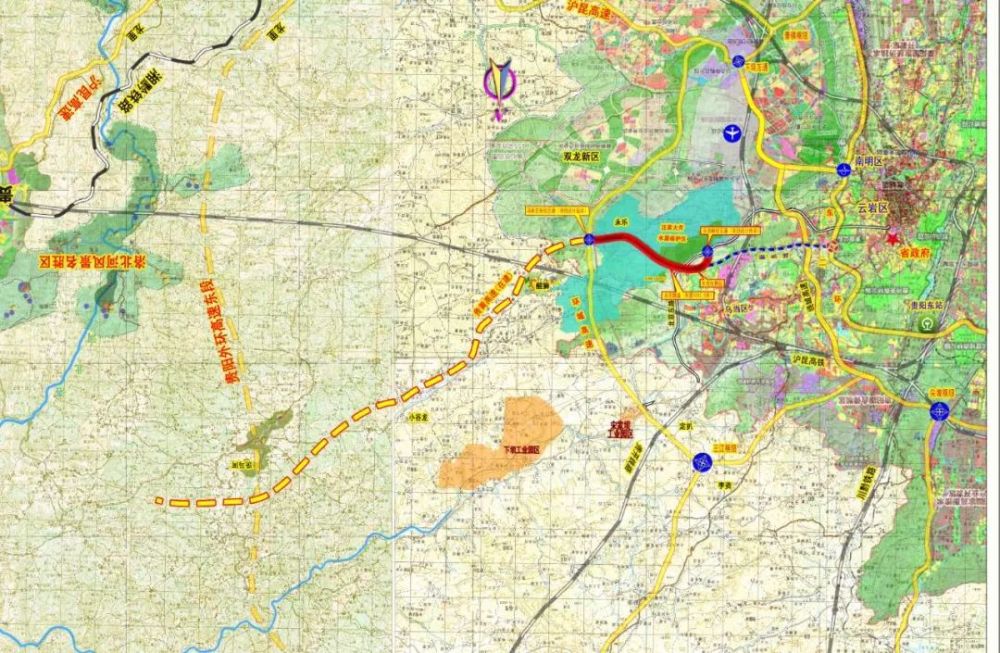 贵黄高速公路延伸段项目是贵阳至黄平高速公路在贵阳境内的延长部分