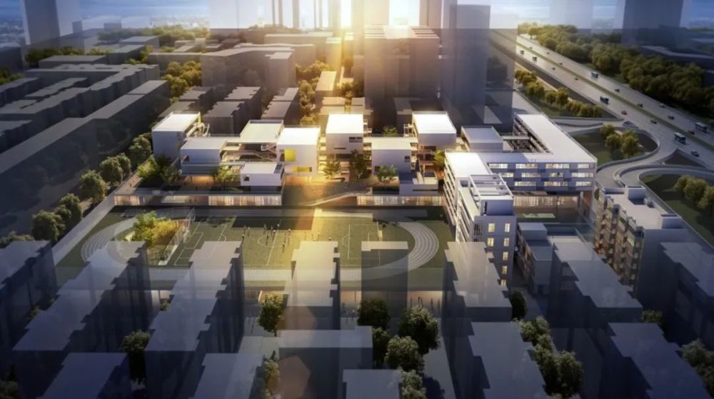 原址腾挪ccdi东西影工作室公布桂园中学改扩建方案