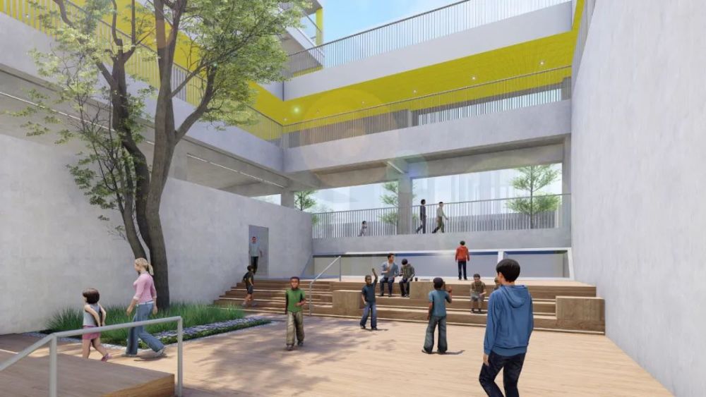 原址腾挪ccdi东西影工作室公布桂园中学改扩建方案