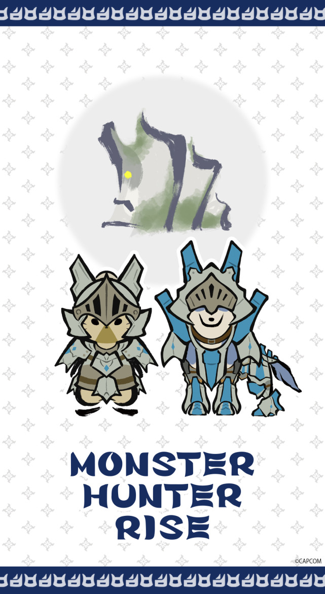 卡普空官方发布 怪物猎人 崛起 新壁纸 怪物猎人 崛起 卡普空 壁纸 任天堂switch