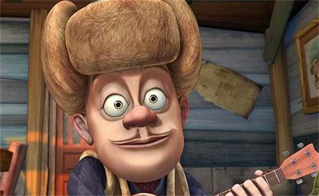 >真人光头强而我们今天要说的人就是凭借一张酷似光头强的脸走红网络