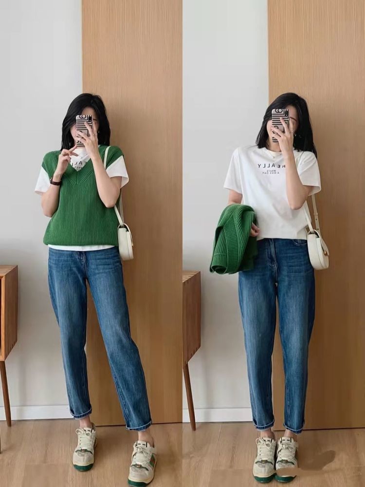 为你分享一组早春露脚踝穿搭优雅又很时尚基础款也能稳赢