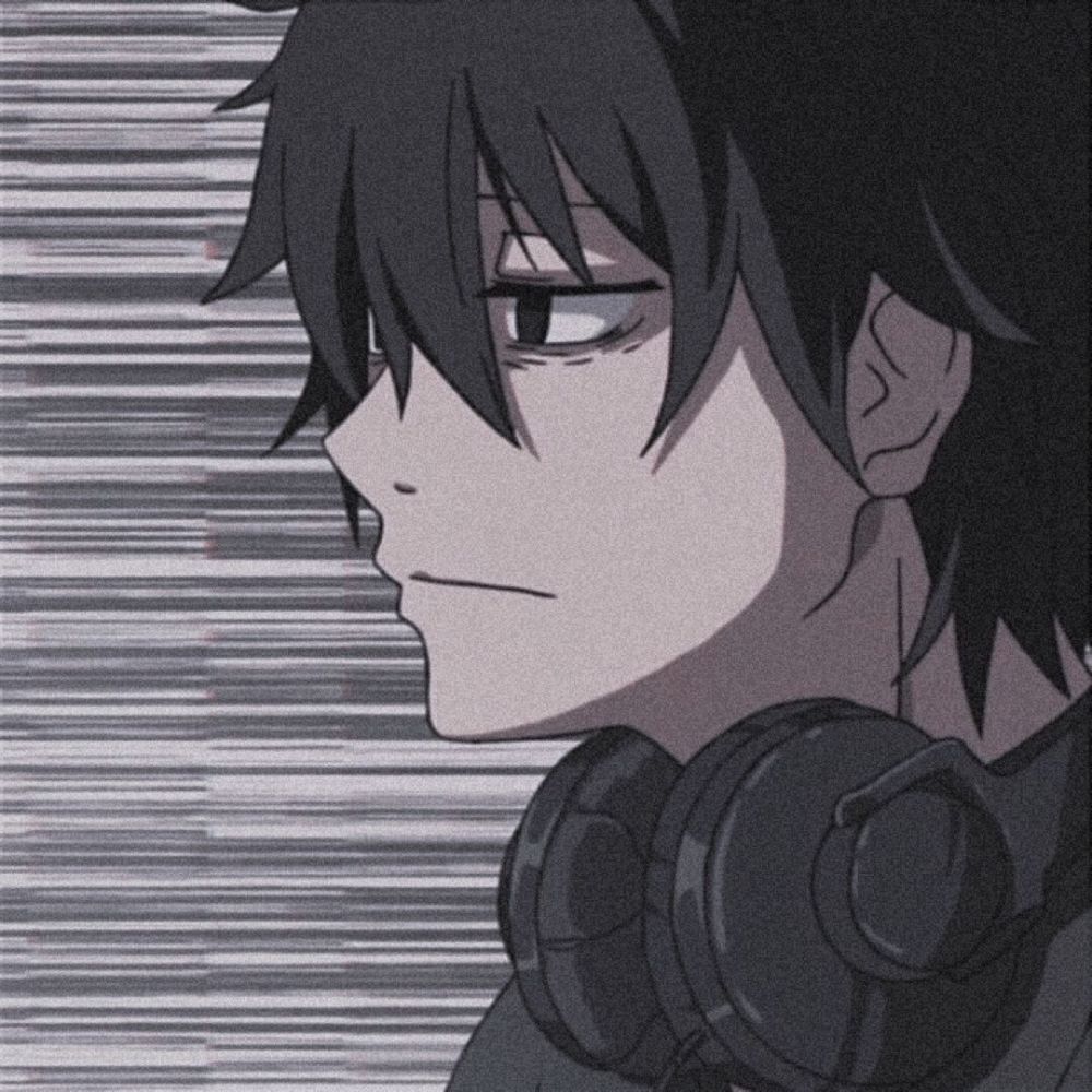 动漫头像男生帅气男神头像你我只是相互取悦罢了