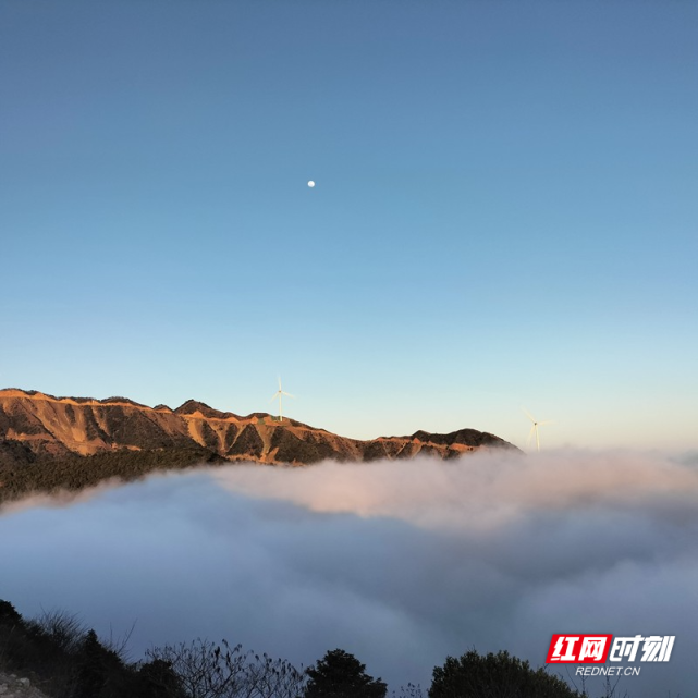 汝城廟前村雲海奇幻飄渺猶如仙境