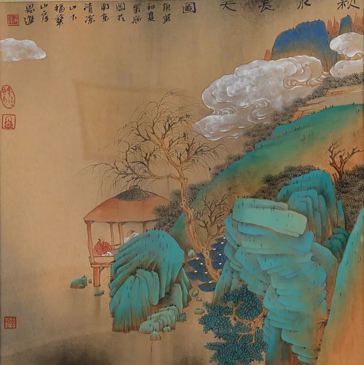 広州旧書店文物書店 宋代の画(印刷) 掛軸 中国美術 水墨人物画