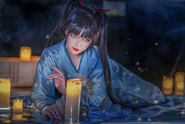 阴阳师手游不知火阿离cosplay