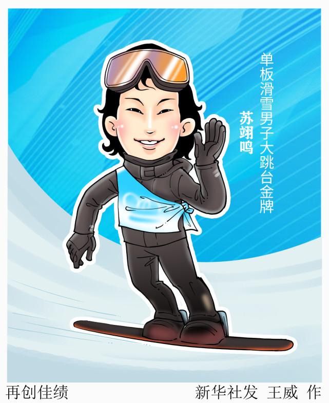 图表漫画北京冬奥会再创佳绩