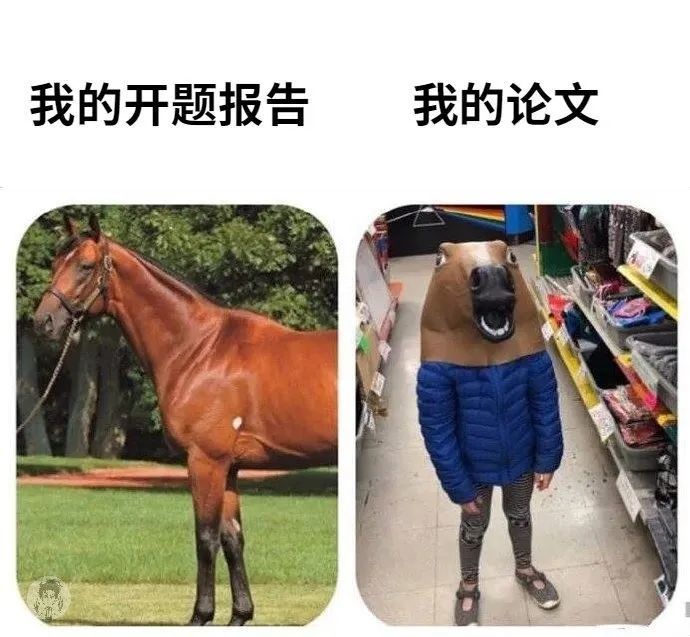 我的论文vs我的开题报告哈哈哈哈太真实了吧