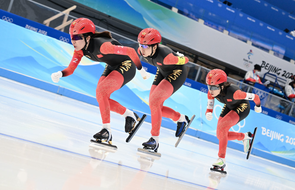 (北京冬奥会)速度滑冰——女子团体追逐决赛赛况(3)_腾讯新闻