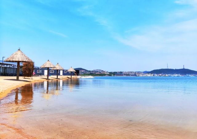 旅顺军港小镇春风十里浴场