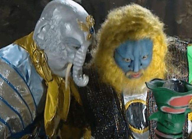 除之之外,贾石头还在《西游记续集》中饰演过青狮一角,只是由于戴着