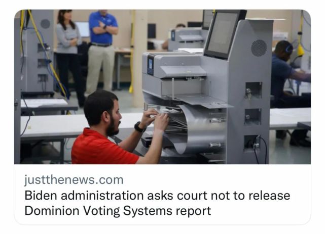 州及其它州的电子投票系统——多米尼(dominion)投票机故障问题的报告