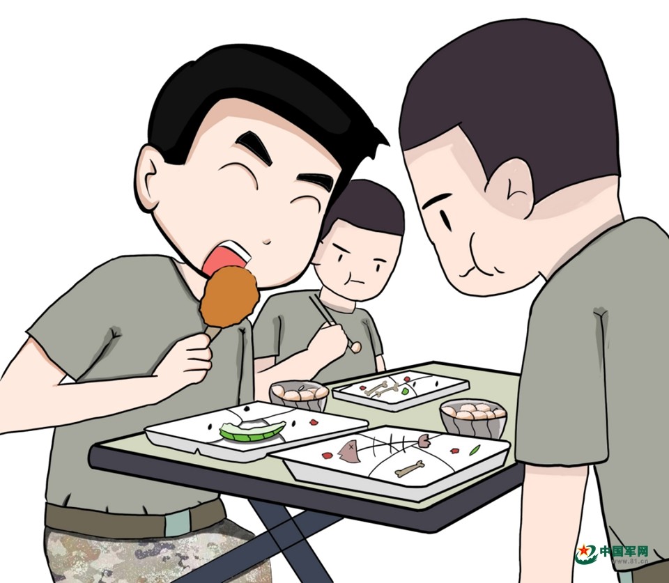 在这一天,官兵们走进炊事班,动手包起了元宵,大家围坐在一起,朗朗笑声