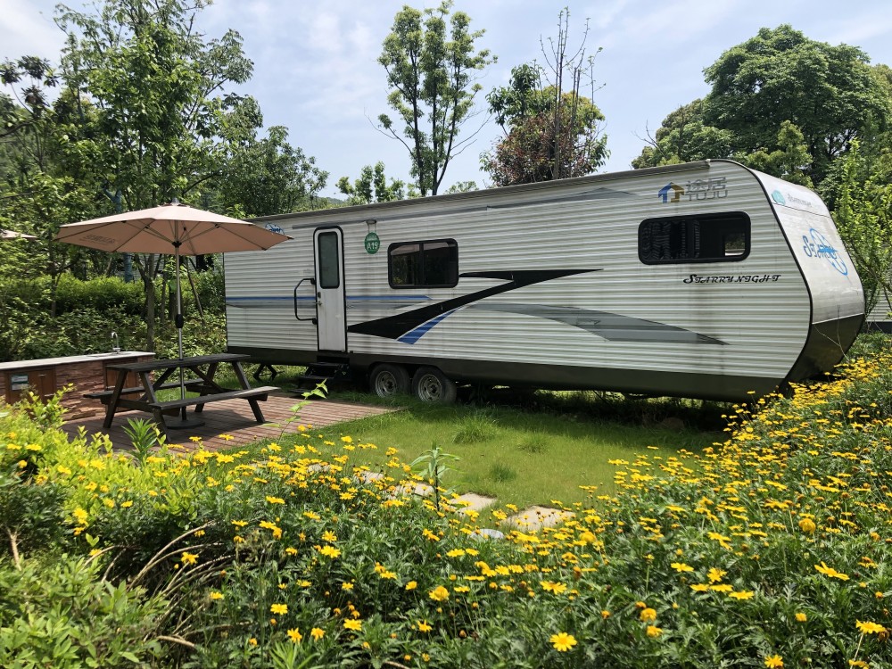 玩转营地湖南途居湘潭昭山露营地静心体验一次专属于心的房车生活