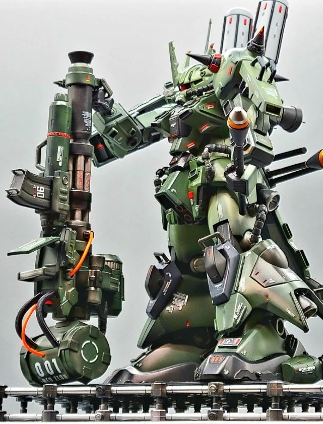 让它更重装,hg扎古3改造&涂装