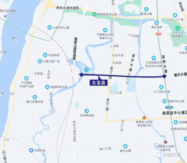 利好砸向象湖新城涉及東蓮路東延地鐵6號線