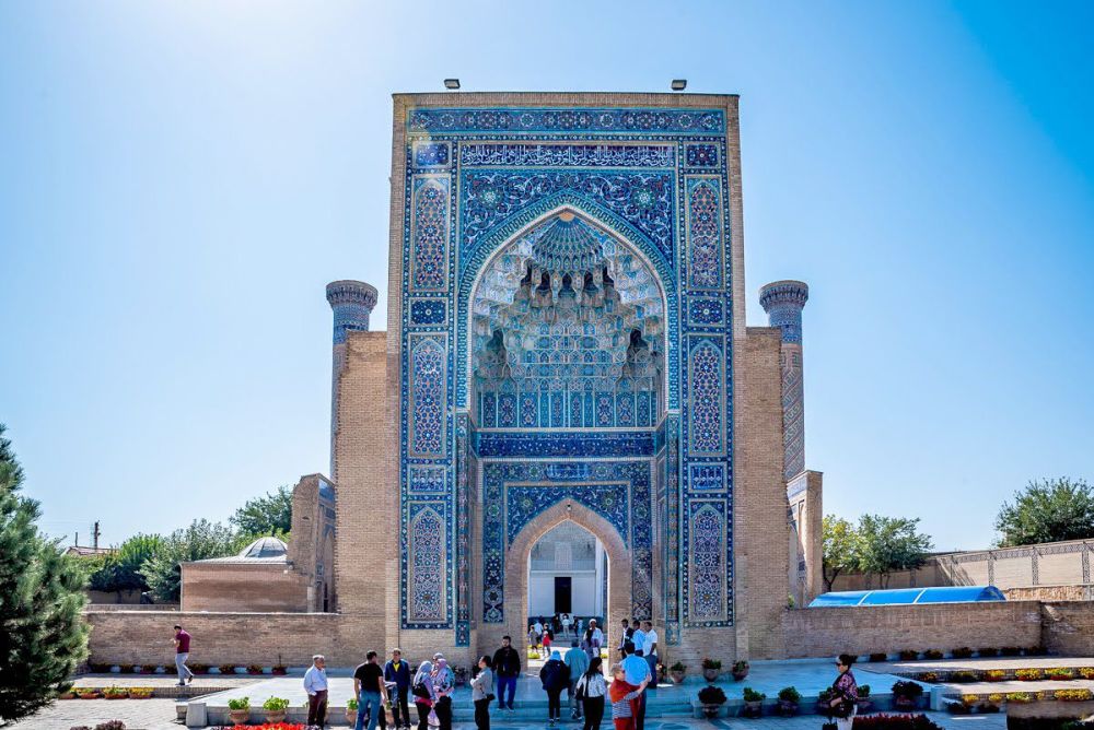 撒马尔罕壮观的帖木儿之墓,流传着古老的可汗的神秘诅咒_腾讯新闻