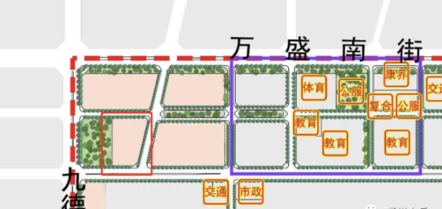 而該幼兒園項目用地1201街區的西側就是副中心國際人才社區住房項目