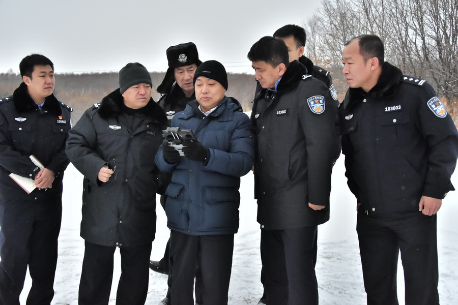 七台河市公安局再次实地督导检查 对打击非法采矿工作再推进,再部署