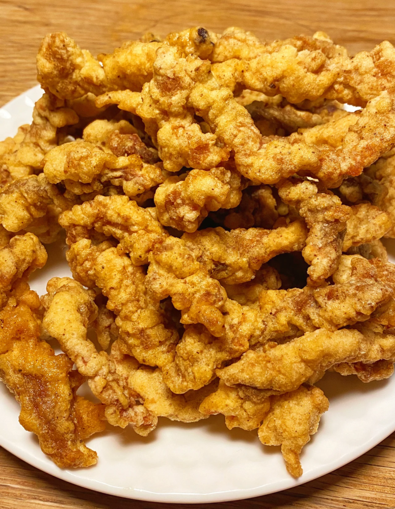 老四川饭馆的炸酥肉外酥里嫩椒盐味十足3个技巧很重要