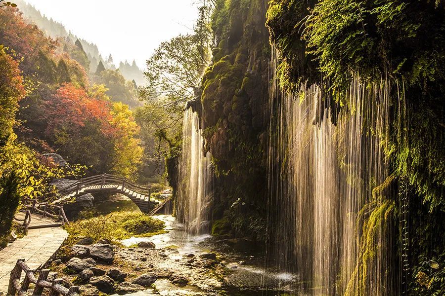 淅川坐禅谷景区(3a)坐禅谷景区,因香严寺历代高僧在此修行悟禅而得名