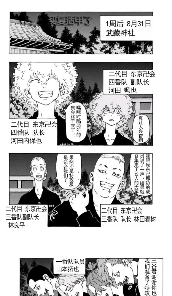 东京复仇者242话 梦想重新开始 新东京卍会成立 腾讯新闻