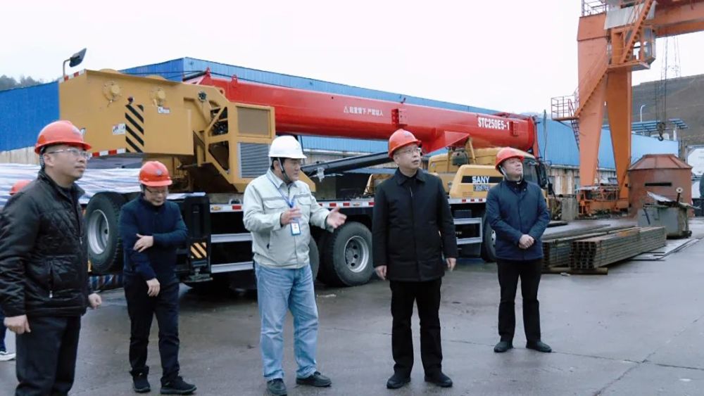 冲刺开门红县领导调研企业复工复产工作