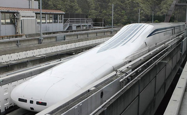 圖為日本磁懸浮列車