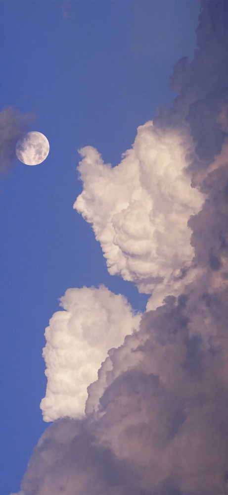 壁紙鍾愛雲與海