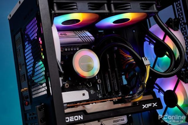 高颜值机箱,航嘉gx580h水冷升级版评测