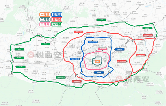 二環三環讓人詬病西安道路交通該如何優化