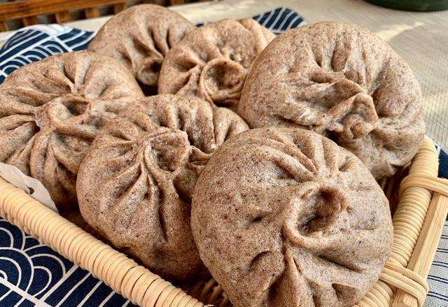 好吃又营养的全麦包子